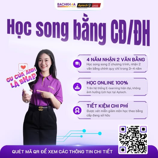 Học song bằng tại Bkaptech: Giải pháp nhân đôi cơ hội nghề nghiệp trong thời đại số(1)